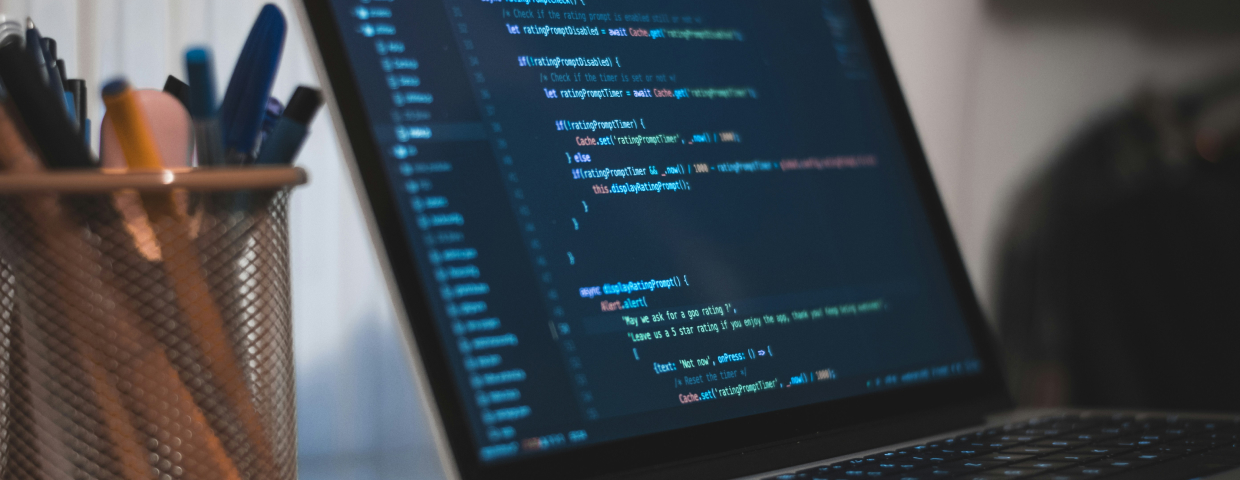 A professional reviewing AI search visibility setup across multiple screens — Three Chamber's AI Business Starter Program builds the entity foundation, structured data, and content that gets businesses cited on ChatGPT, Gemini, and Perplexity